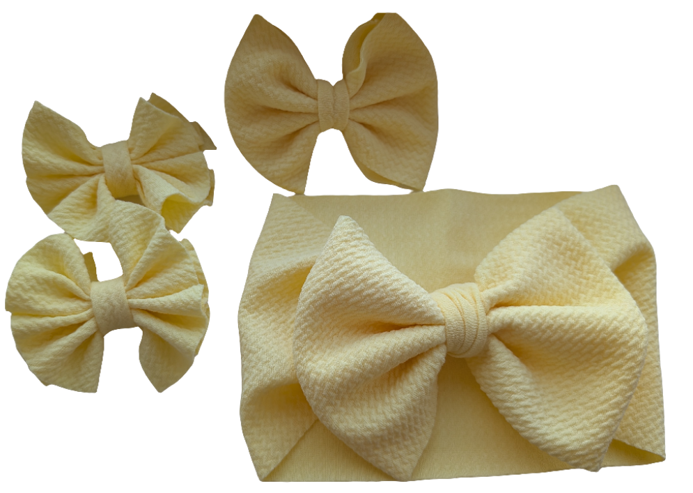 Bullet Fabric Bows